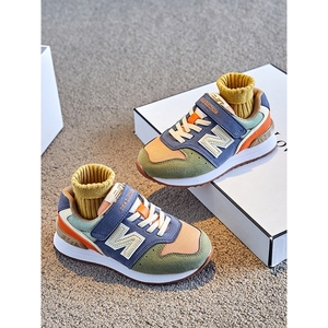 New Balance新百伦nb996儿童运动鞋2024春季新款韩版女童阿甘鞋N