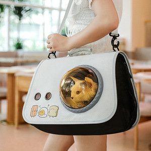 宠物便携太空舱外带猫包手提可折叠肩包外出背包卡通猫咪狗包包