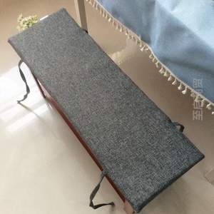 四季凳子椅垫坐垫定制高密度长方形茶实木长垫海绵垫%沙发垫长条