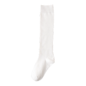 jk制服小腿袜白色薄款压力堆堆袜显瘦制服小腿袜黑色过膝长筒袜