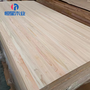 日本桧木直拼板实木定制家具板桌面柜体板榻榻米指接板原木板材