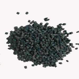 厂家直销进口PE再生料黑色高压PE再生塑料颗粒聚乙烯胶膜颗粒