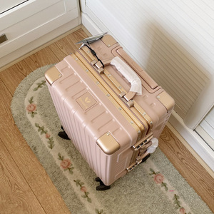 爆赞！出口日本高档铝框行李箱HINOMOTO静音轮拉杆箱结实旅行箱