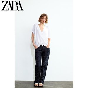 ZARA24春季新品 女装 基本款棉 T 恤 3253332 250