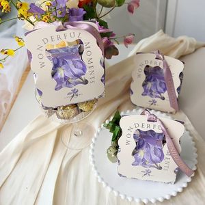 结婚原创喜糖盒子新款欧式婚礼伴手礼糖果包装袋子高级感礼盒空盒