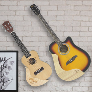 吉他架立式架子民谣电木放置挂墙壁架尤克里里挂墙架小提琴放置架