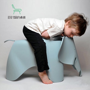ins北欧风创意装饰大象椅子换鞋凳 Elephant可爱幼儿园儿童小象椅