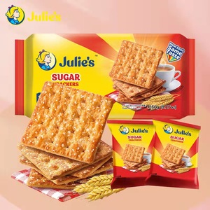 马来西亚进口零食饼干Julies茱蒂丝口口香饼干260g袋早餐饱腹饼干