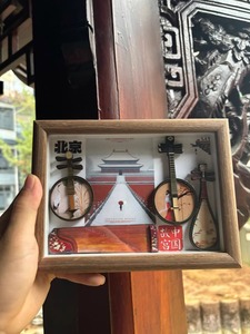 北京旅游文创纪念品摆件中国特色礼物桌面装饰品送老外非遗工艺品