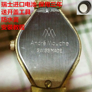 适用于安蒂麦琪andre mouche手表电池男女士石英手表瑞士进口电子