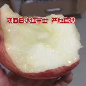 2022新鲜红富士陕西白水苹果当季整箱水果10十斤  孕妇吃的冰糖心