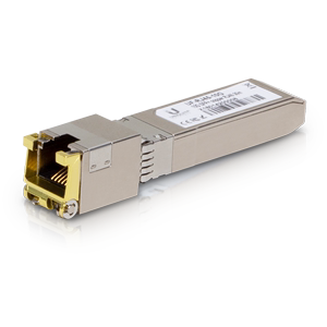 UBNT UACC-CM-RJ45-10G万兆光转电 SFP+光电转换器网口光纤模块