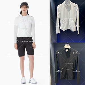 韩国代购女士高尔夫外套24夏新款百搭休闲时尚运动修身透气外套