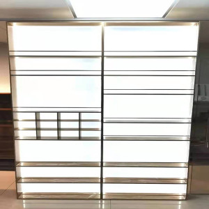 酒柜发光板LED导光板亚克力透明发光背板层板匀光板扩散板生产厂