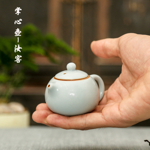 宜兴紫砂迷你小茶壶指尖壶小号袖珍茶具茶宠摆件茶道桌面茶盘摆设