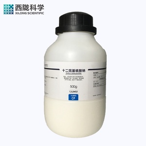 十二烷基硫酸钠 西陇科学化工  K12发泡剂表面活性剂化学纯CP500g