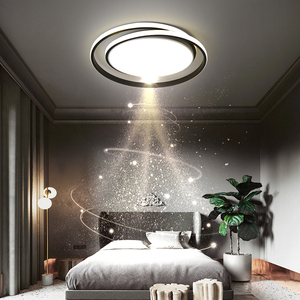 led吸顶灯创意个性灯饰北欧书房灯主卧房间灯具现代简约卧室灯