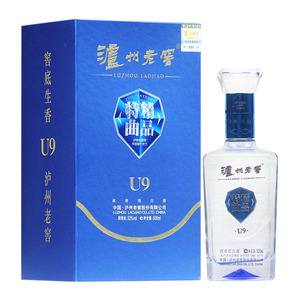 【2012年老酒】52度 泸州白酒老窖精品特曲u9 浓香型 500ml