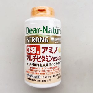 日本代购Asahi朝日Dear-Natura39种复合维生素氨基酸矿物质300粒