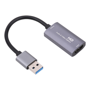 HDMI高清采集卡手机电脑相机游戏直播录制USB带线视频采集卡1080P