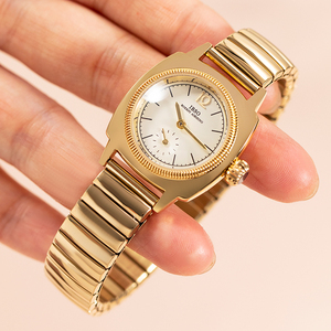 新款日本Vague Watch.小众手表男女款复古风轻奢高级感弹簧小金表