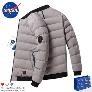 NASA反季清仓冬季男士羽绒棉服潮流加厚短款外套男冬装棒球服棉衣