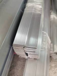 车棚膜结构配件铝合金压条排板PVDF膜布加工铝扁条扁铝