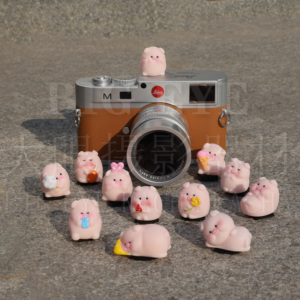粉色小猪创意可爱卡通单反微单相机装饰热靴保护盖适用佳能索尼康