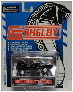 原厂金属玩具福特野马谢尔比肌肉车模型 1/64 1966 Shelby GT350H