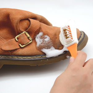 绒皮去污清洁剂泡沫麂皮鹿皮磨砂皮反毛绒面翻毛鞋专用的清理清洗