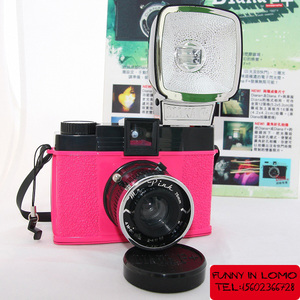 Lomo相机Diana F+ 粉红先生 Mr.Pink情人节120胶卷复古限定特别版