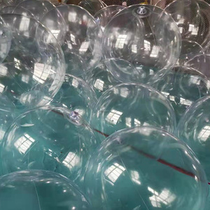 美陈pvc圆球直径2米透明大球塑料球巨型透明塑料球沙滩球拍摄大球