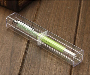 透明笔盒 包装盒批发 塑料笔盒 水晶笔盒 钢笔盒 高透明塑料笔盒