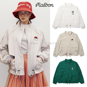 MALBON GOLF高尔夫女装夹克外套轻质防风防水24SS Shirring Point