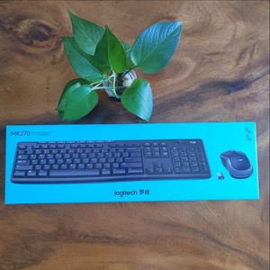 罗技MK270无线鼠标键盘套装键鼠电脑笔记本台式家用办公 量大包邮