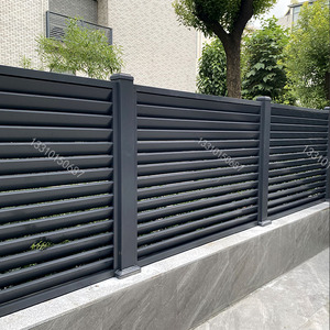 铝合金围栏庭院铝艺护栏户外自建房院子栏杆花园围栏阳台围墙护栏