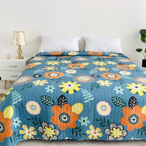 床盖单件四季通用夹棉绗缝垫铺床床单榻榻米床垫被盖毯夏天空调被