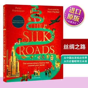 丝绸之路 英文原版 The Silk Roads 一部全新的世界史 新版插图版 英文版 进口英语原版书籍儿童图书