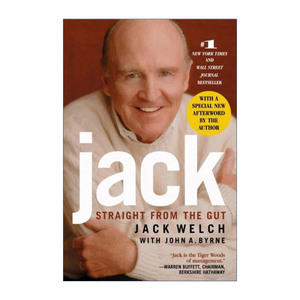 英文原版 Jack: Straight from the Gut 杰克·韦尔奇自传 通用电气 英文版 进口英语原版书籍