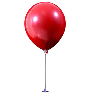 气球新料透明杆托桌飘带吸盘婚庆宣传活动便捷装饰用品吸盘杆托