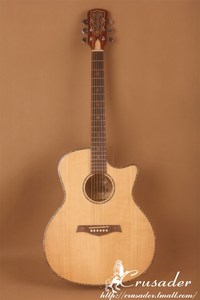 十字军吉他旗舰店CF-720C /2015泰勒桶型 41寸民谣单板吉他