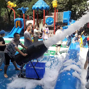3000瓦大型摇头喷射泡沫机幼儿园水上乐园户外泳池舞台自动泡泡机
