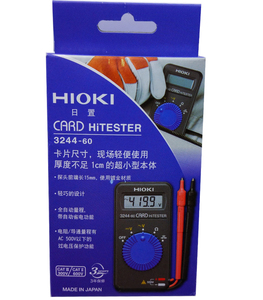 HIOKI 日置 3244-60 数字万用表  送备用电池一个