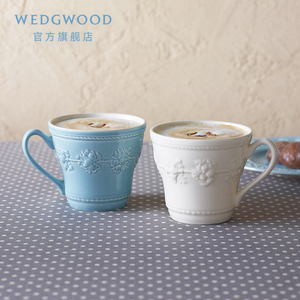 WEDGWOOD威基伍德欢愉假日陶瓷马克杯水杯欧式杯子茶杯咖啡杯