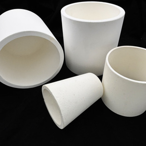 氧化镁陶瓷坩埚 耐高温3000度 贵金属提纯耗材 精密加工匣钵