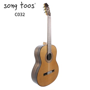 古典吉他songtoos桑托斯032进口红松黑檀木面单板西班牙古典吉他