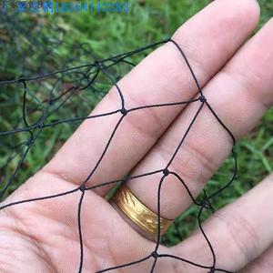 尼龙线网垂钓鱼网柔软有韧性网具尼龙黑色网渔具鱼护养殖鱼网单层