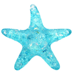 透明亚克力水晶海洋生物动物超大海星宝石男生女孩子小摆件装饰品
