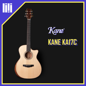 吉他平方 Kane凯恩 KA17C 云杉桃花心 初学全单板 原声民谣木吉他