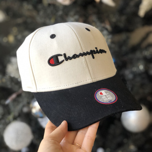 Champion冠军美版男女情侣款刺绣logo棒球帽遮阳帽鸭舌帽子